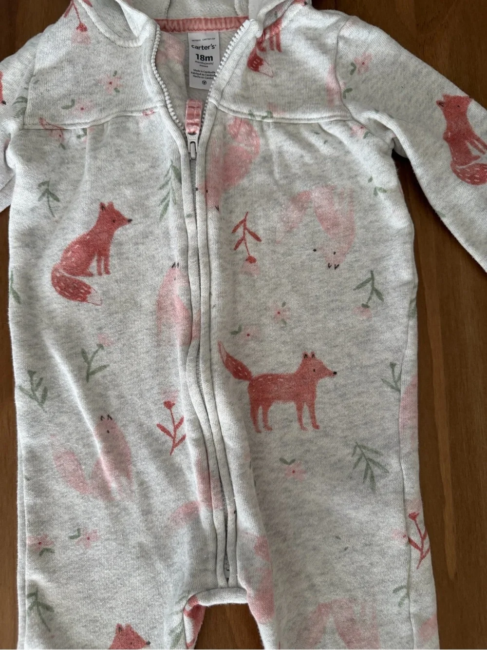 Carters soft hooded